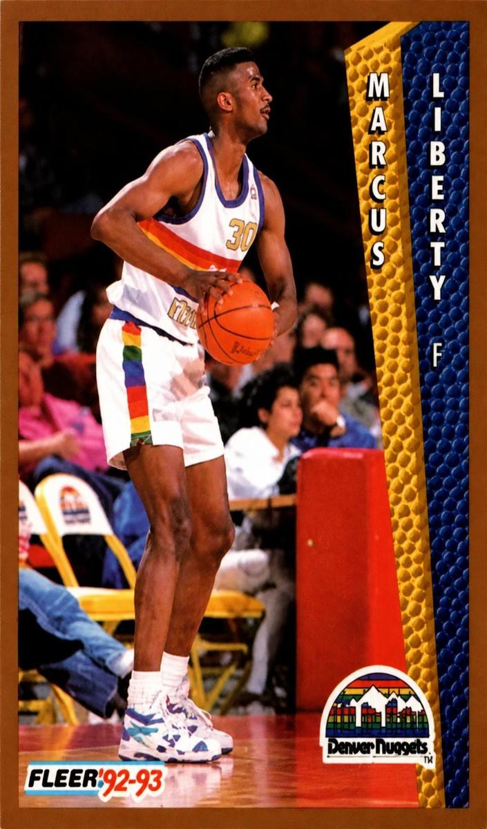 1992 Fleer Marcus Liberty #58 card