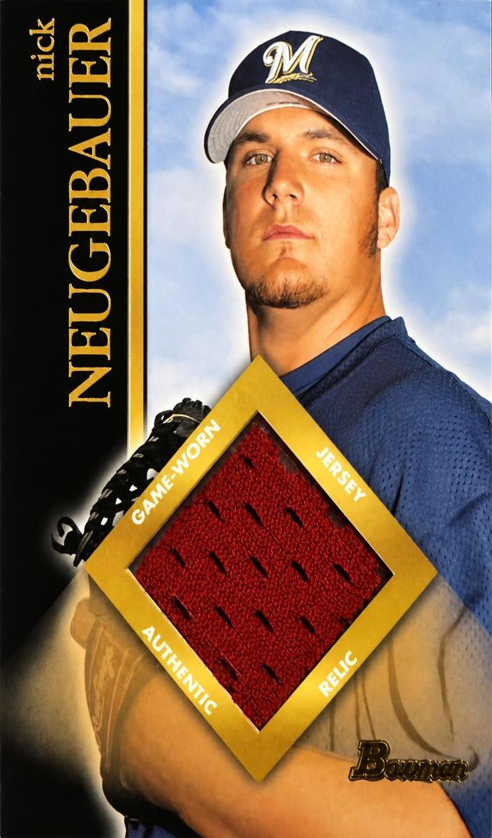 2002 Bowman Nick Neugebauer #BR-NN card