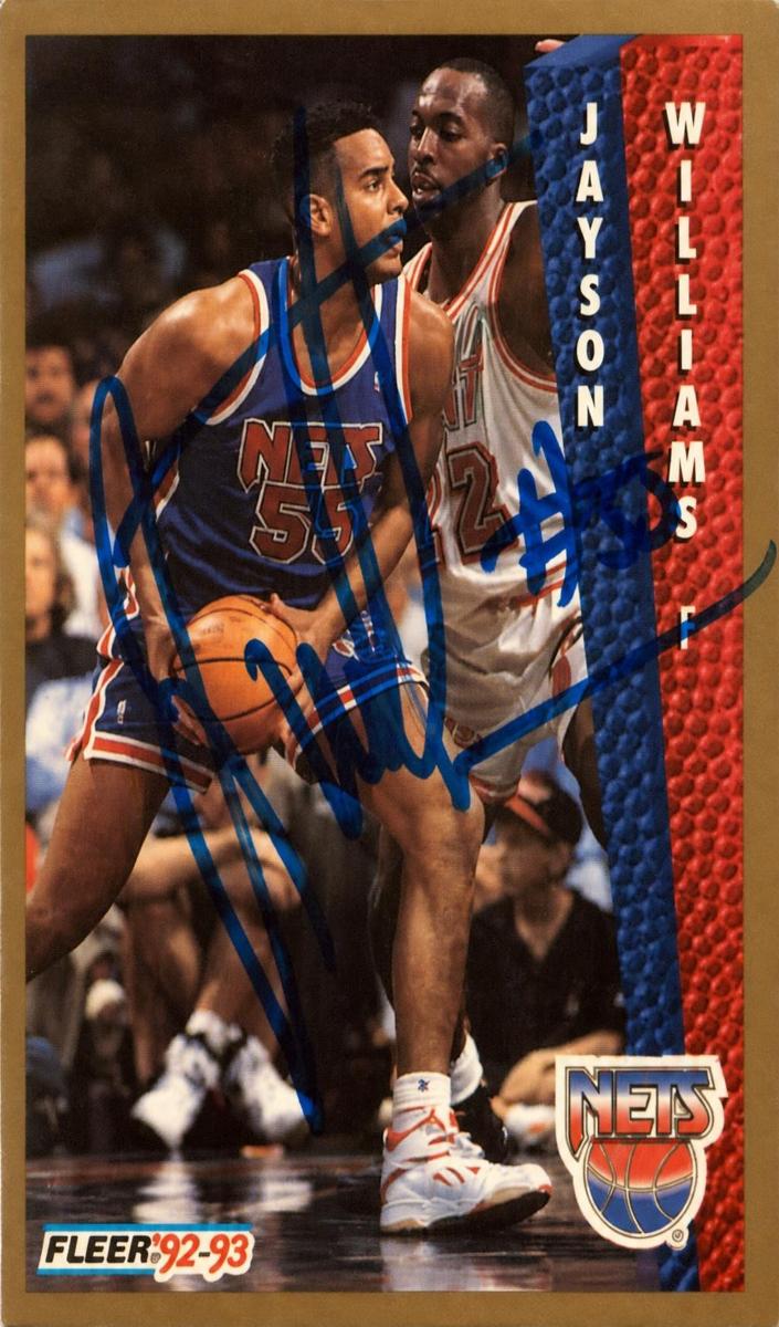 1992 Fleer Jayson Williams #391 card