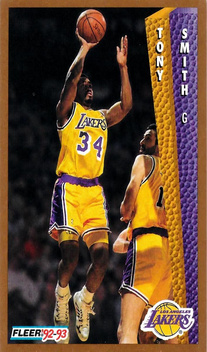 1992 Fleer Tony Smith #365 card