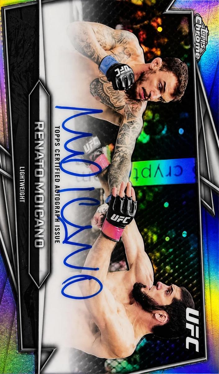 2026 Renato Moicano [Blue Refractor] #BAV-RM