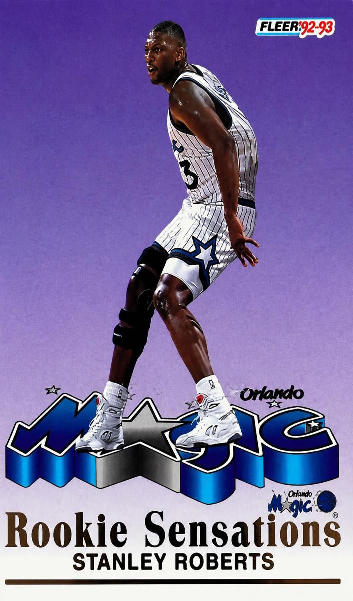 1992 Fleer Stanley Roberts #9 card