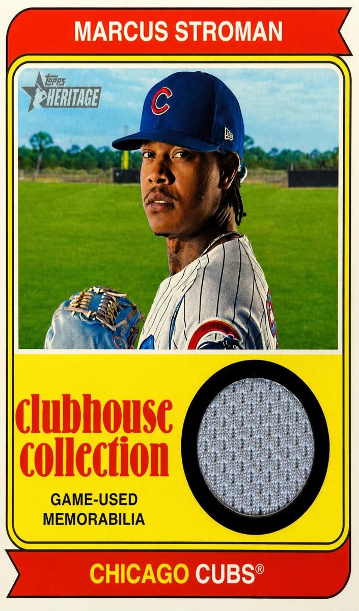 2023 Topps Heritage High Number Marcus Stroman #CCR-MST card