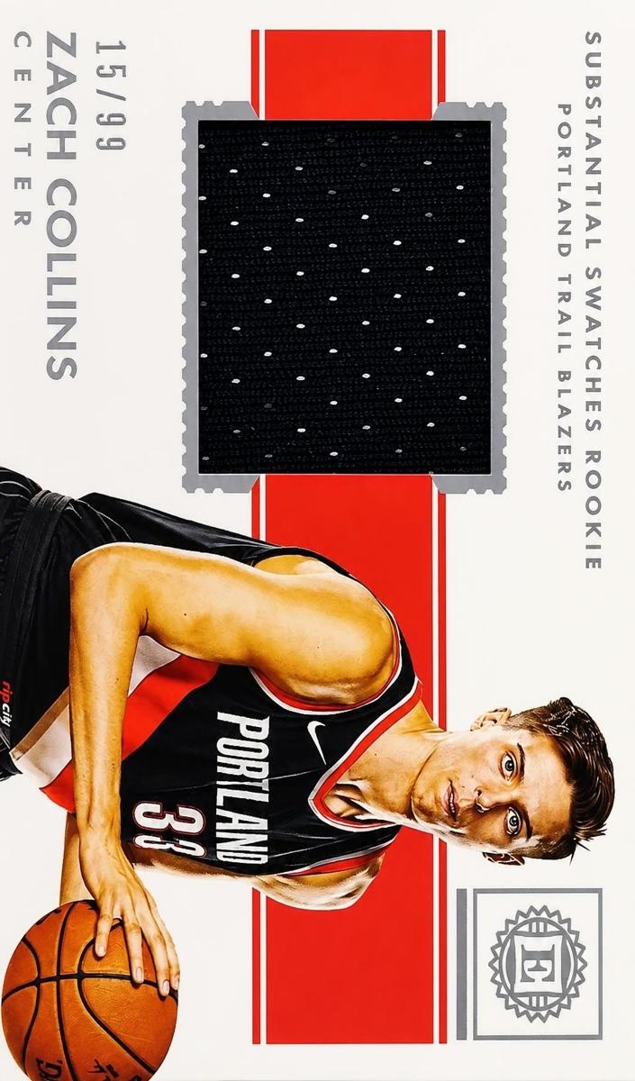 2017 Zach Collins #SR-ZCL