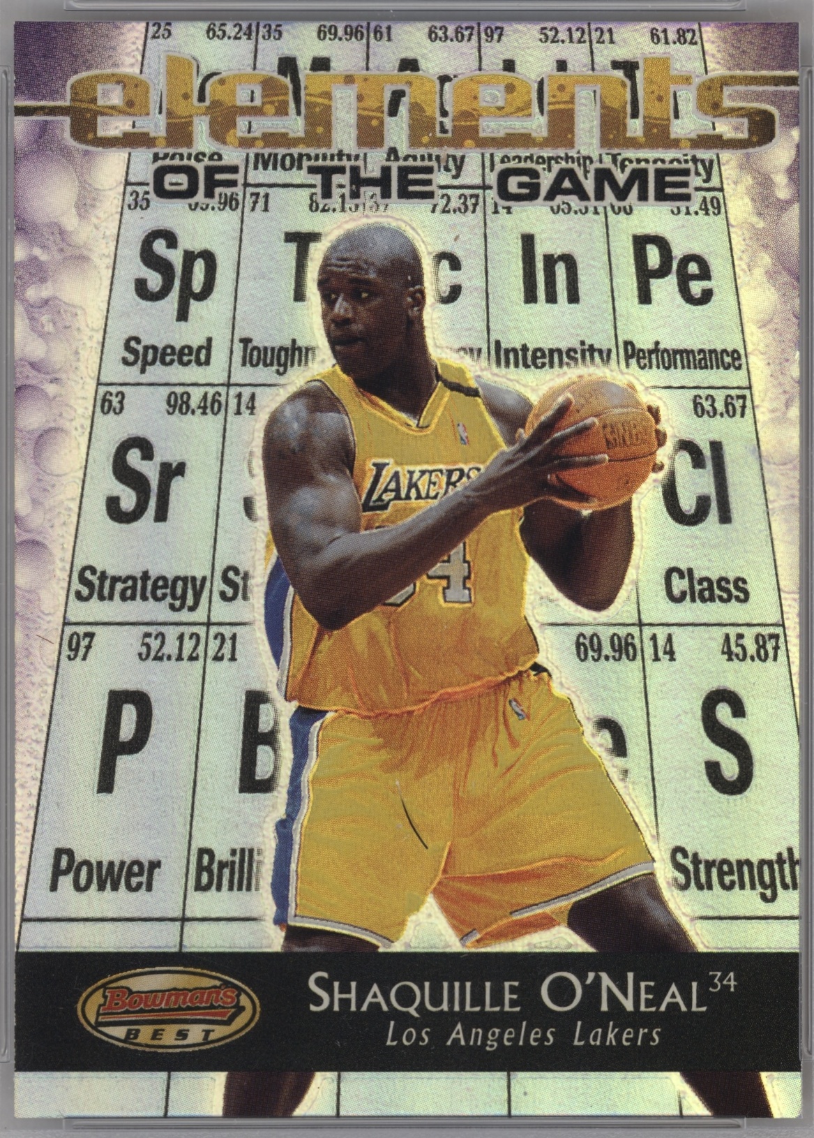 2000 Shaquille O'Neal #EG1
