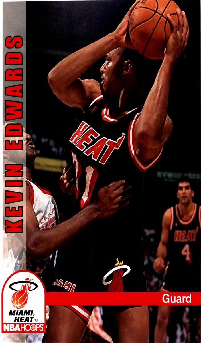 1992 Hoops Kevin Edwards #118 card
