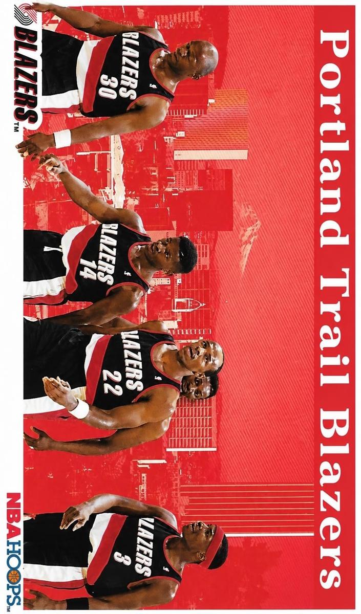 1992 Hoops Portland Trail Blazers #287 card