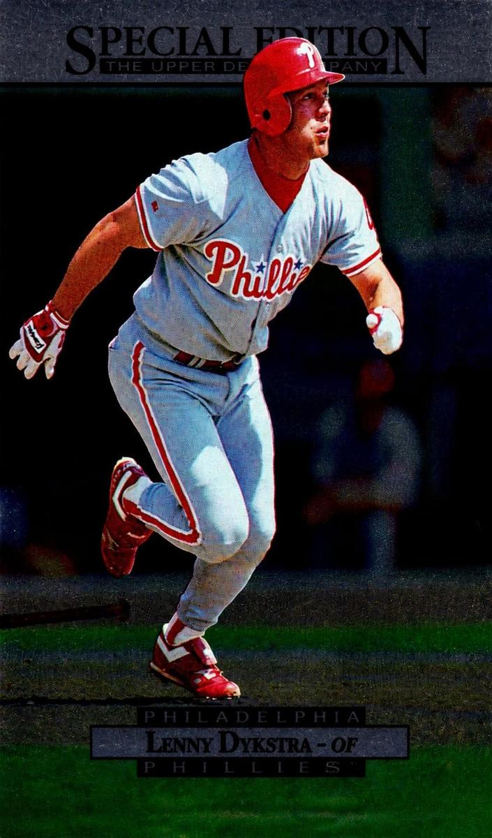 1995 Upper Deck Lenny Dykstra #206 card