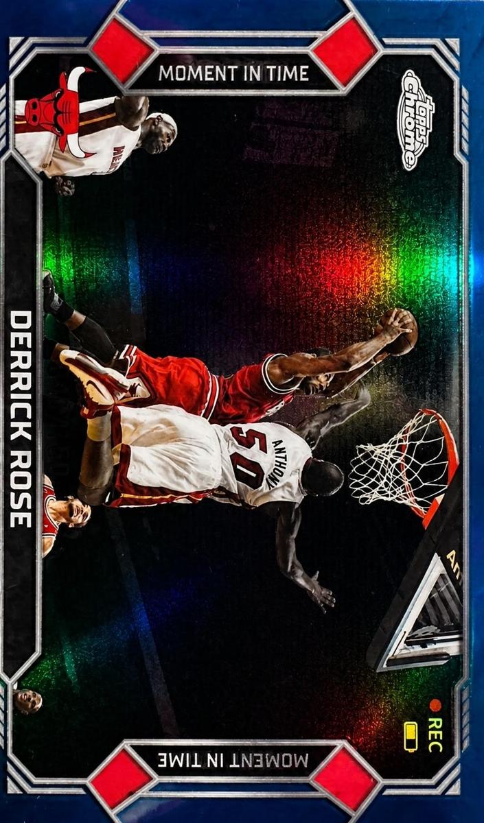 2025 Derrick Rose [Blue Refractor] #MT-25