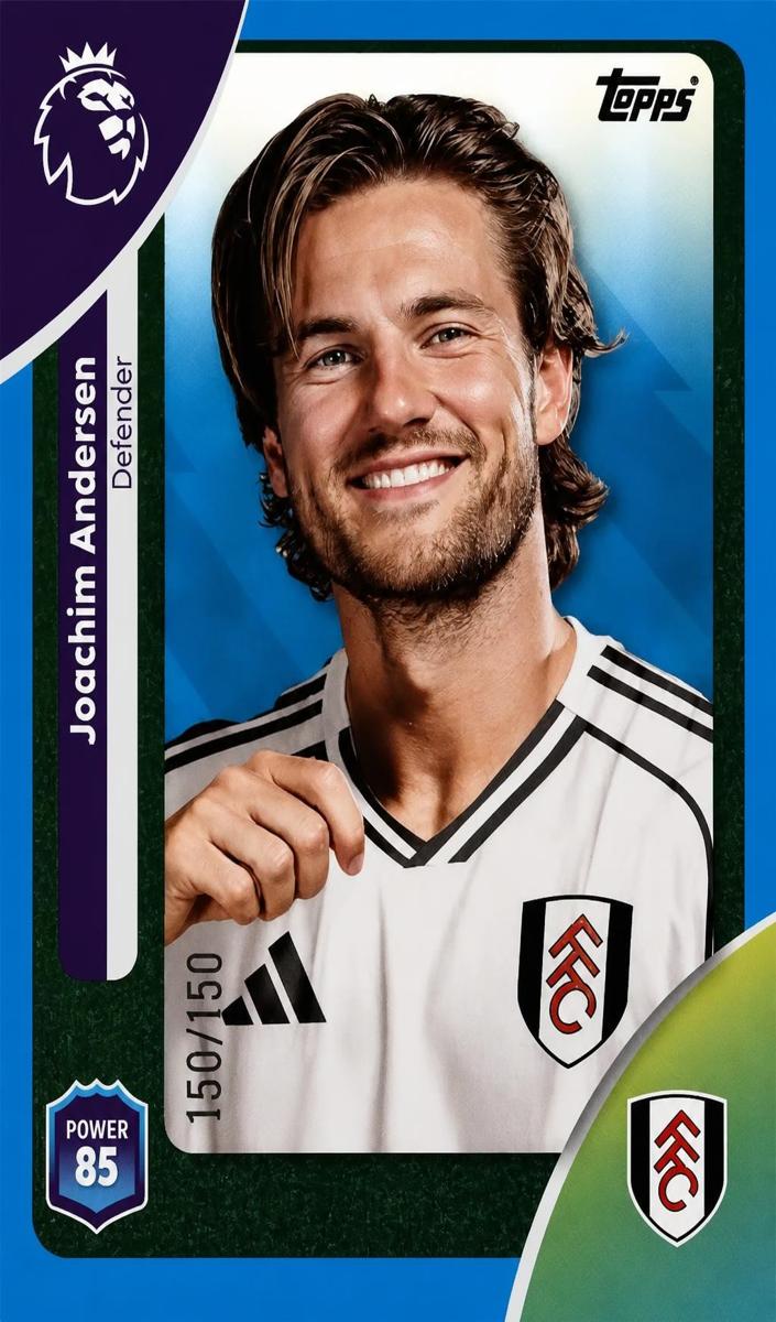 2025 Joachim Andersen [Blue Rainbow] #148