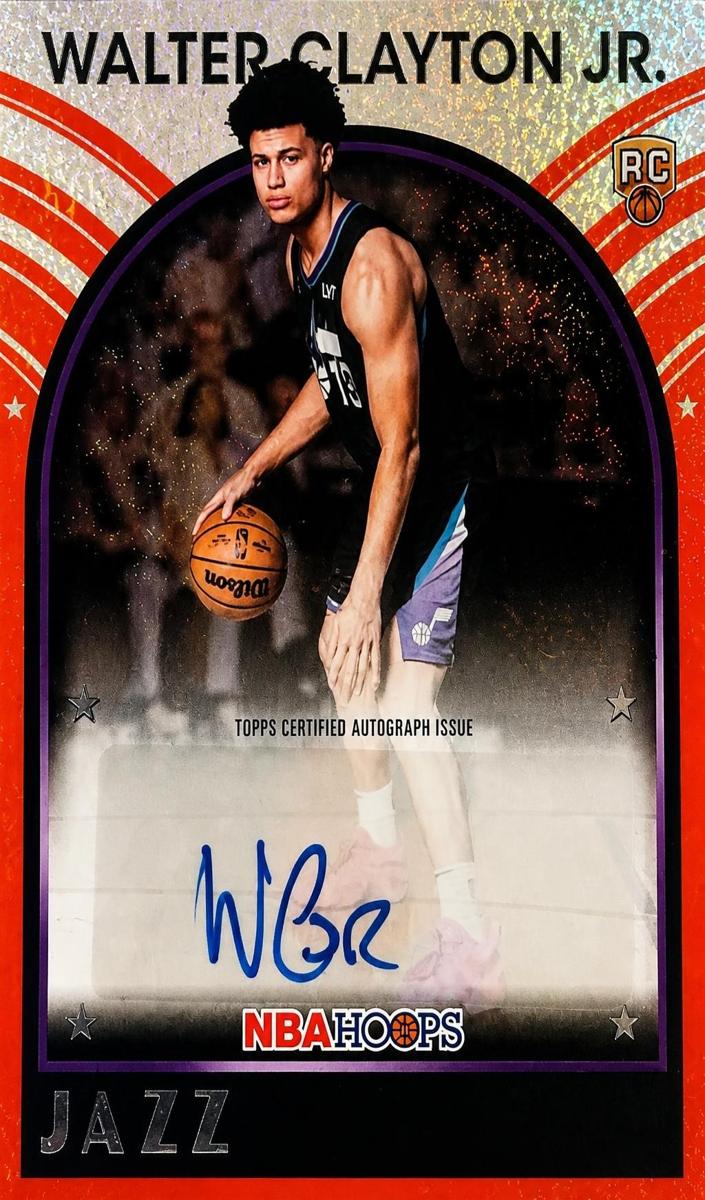 2025 Walter Clayton Jr. [Pixel Burst Red] #89S-W