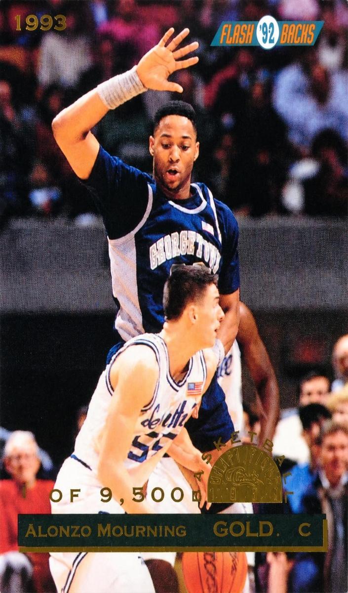 1993 Alonzo Mourning [Gold] #105