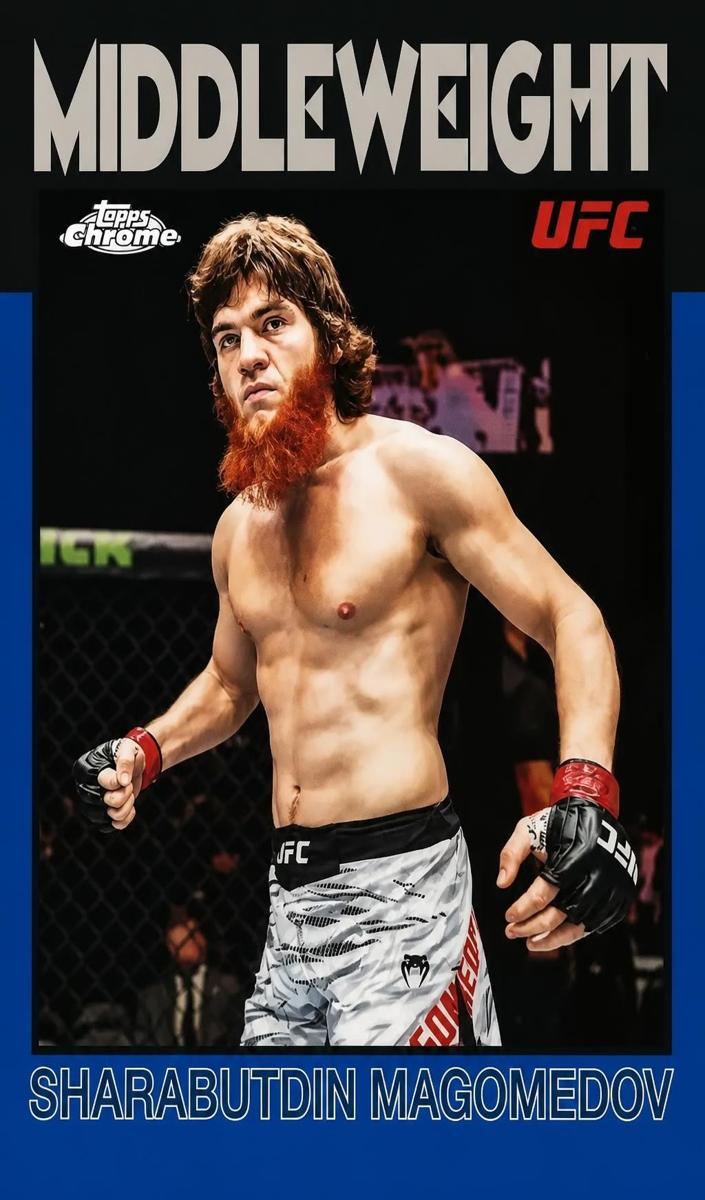 2026 Sharabutdin Magomedov [Blue Refractor] #86-13