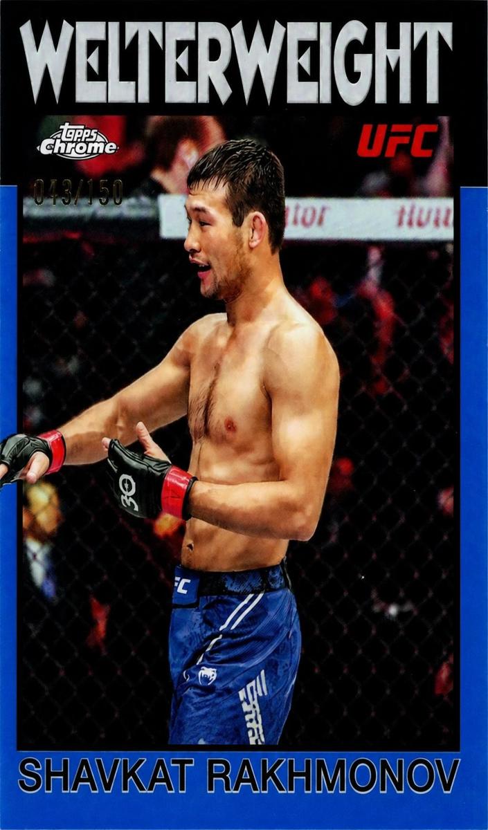 2026 Shavkat Rakhmonov [Blue Refractor] #86-18