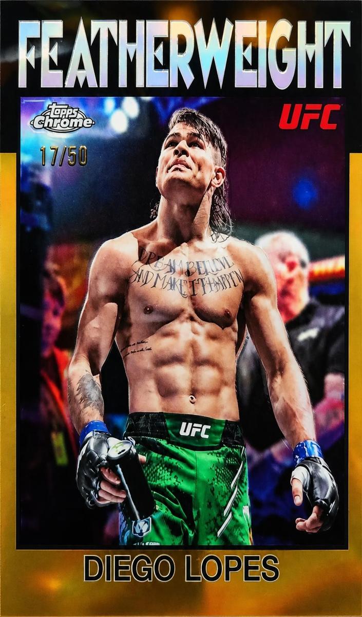 2026 Diego Lopes [Gold Refractor] #86-15