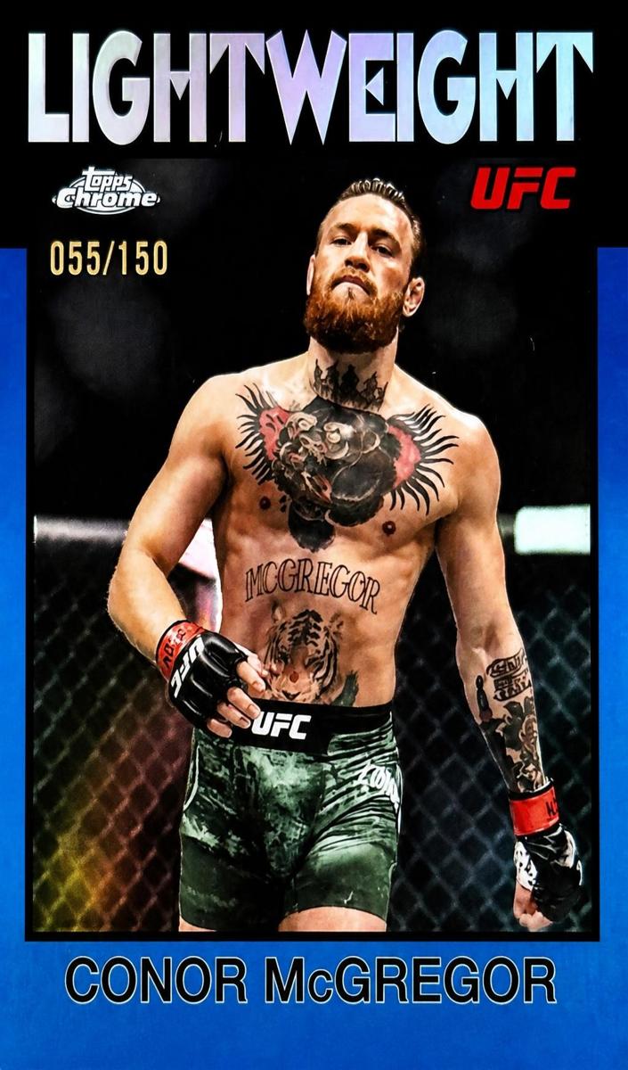 2026 Conor McGregor [Blue Refractor] #86-16