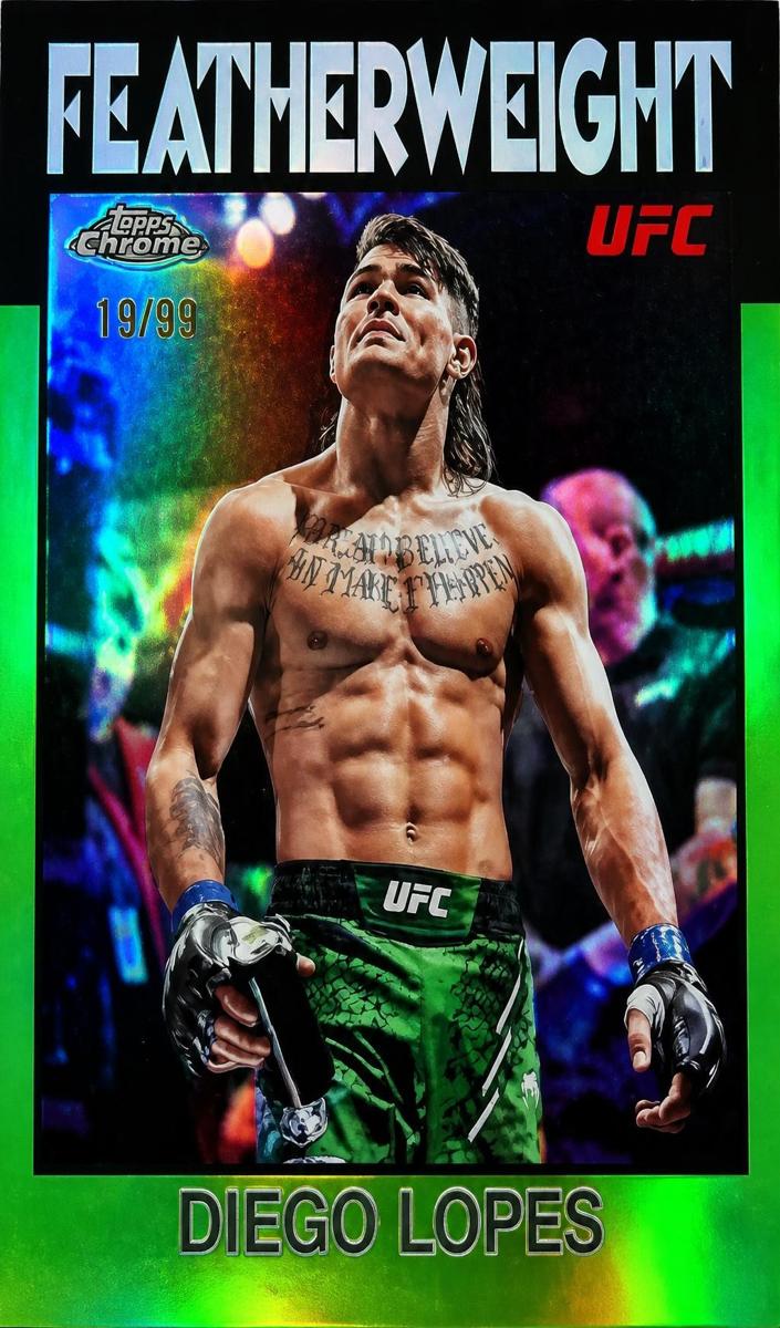 2026 Diego Lopes [Green Refractor] #86-15