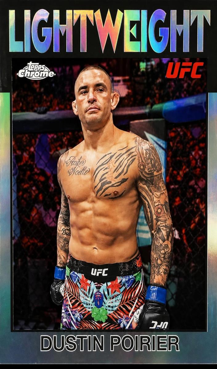2026 Dustin Poirier [Refractor] #86-11
