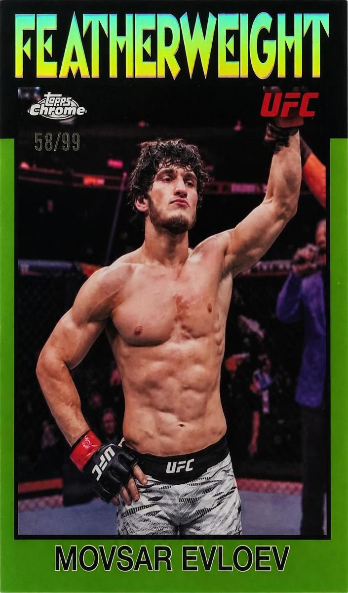 2026 Movsar Evloev [Green Refractor] #86-17