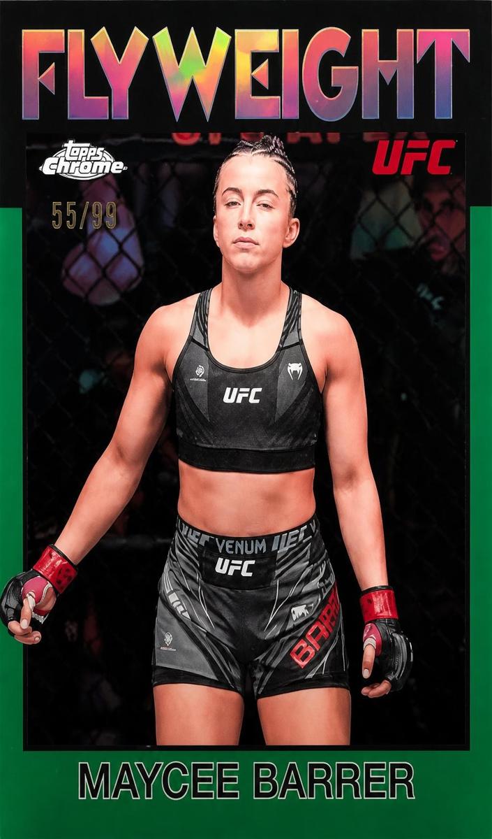 2026 Maycee Barber [Green Refractor] #86-6