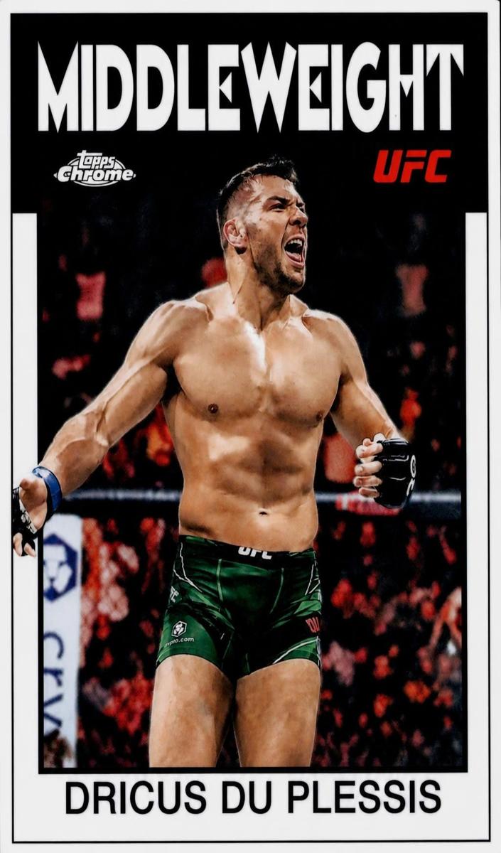 2026 Dricus DU Plessis [Refractor] #86-8