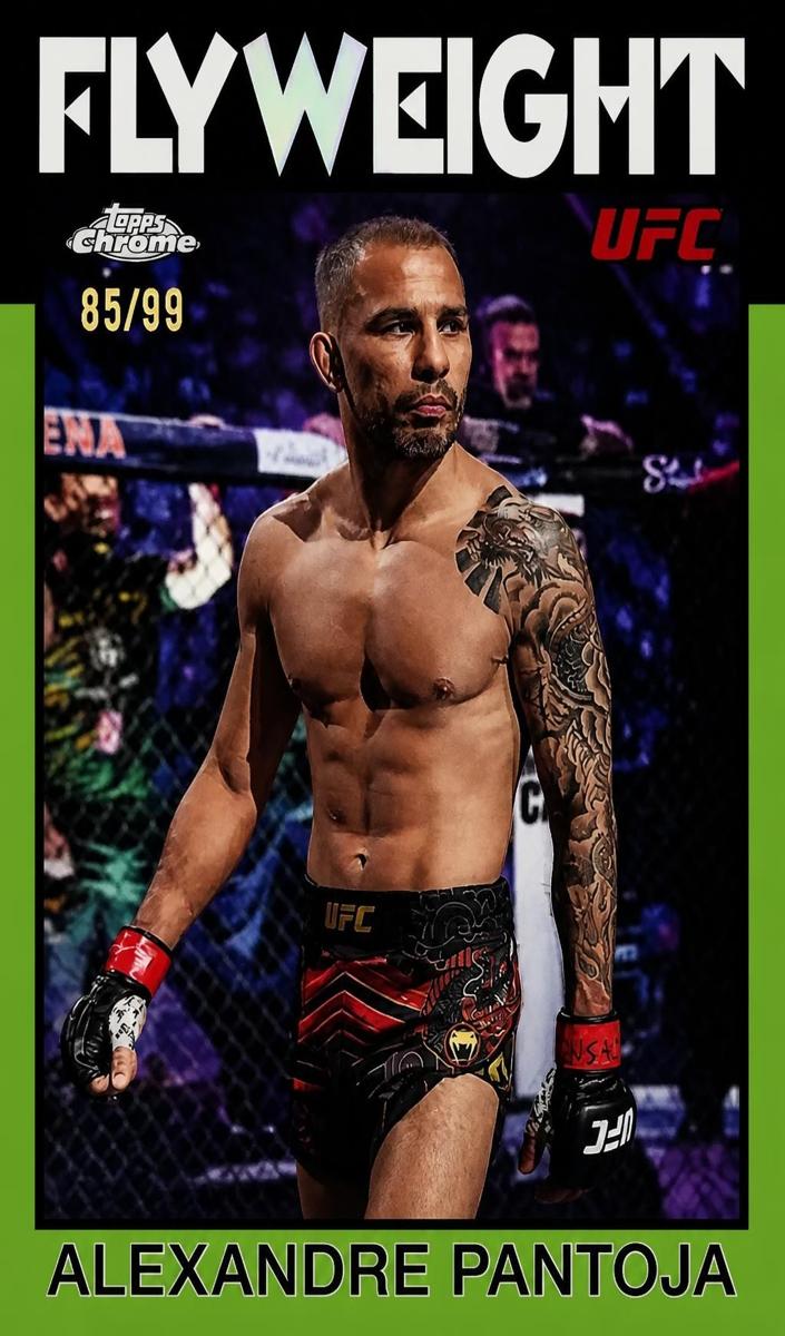 2026 Alexandre Pantoja [Green Refractor] #86-3
