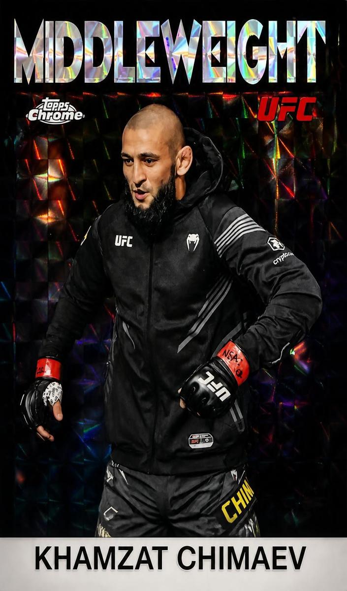 2026 Khamzat Chimaev [Geometric Refractor] #86-9