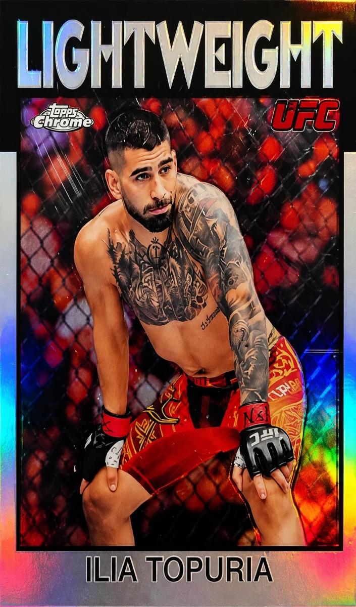 2026 Ilia Topuria [Refractor] #86-5