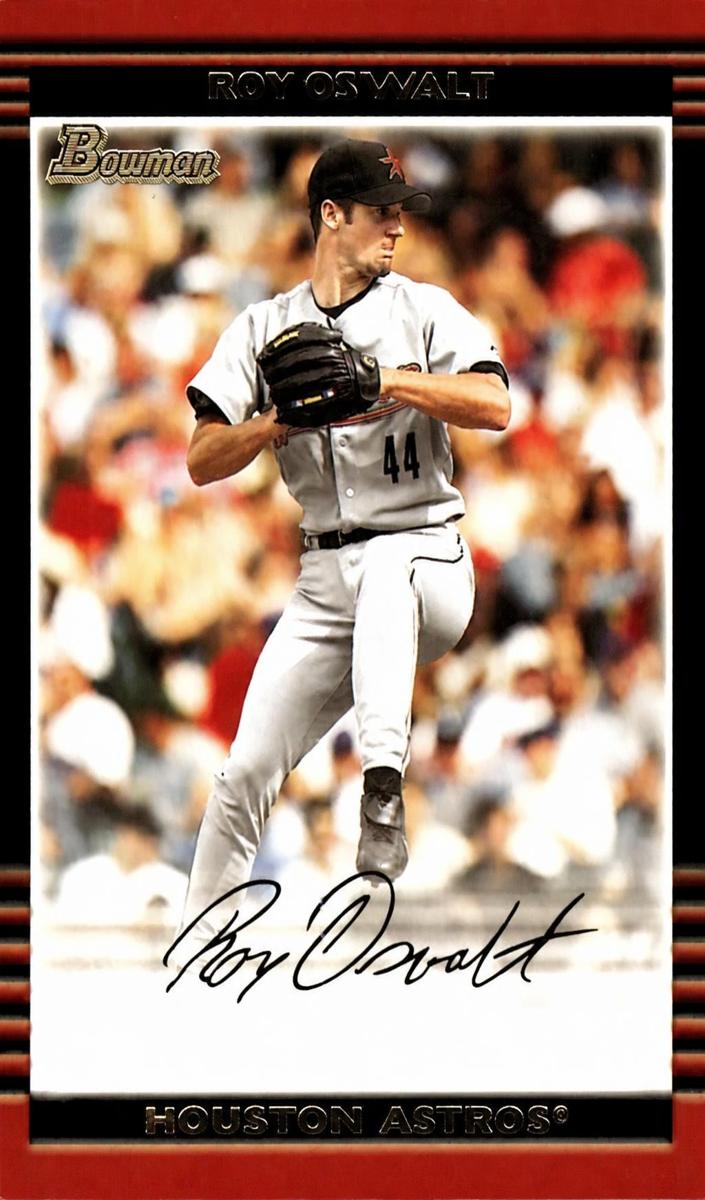 2002 Bowman Chrome Roy Oswalt #79 card