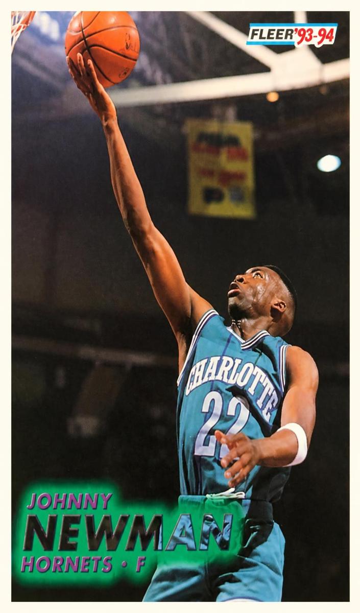 1991 Fleer Johnny Newman #23 card