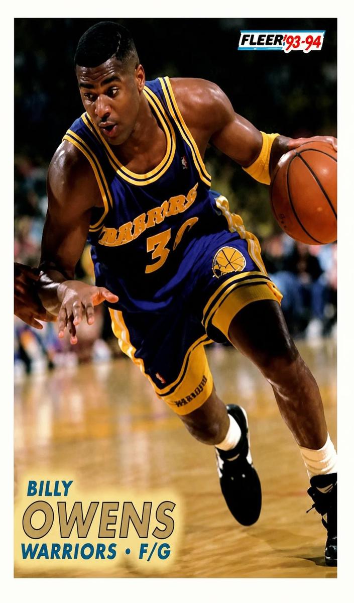 1993 Fleer Billy Owens #72 card