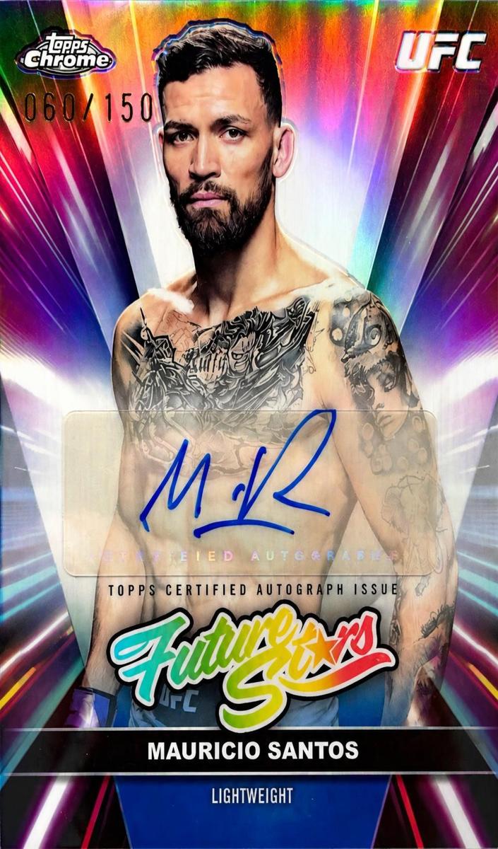 2026 Mauricio Santos [Blue Refractor] #FSA-MS