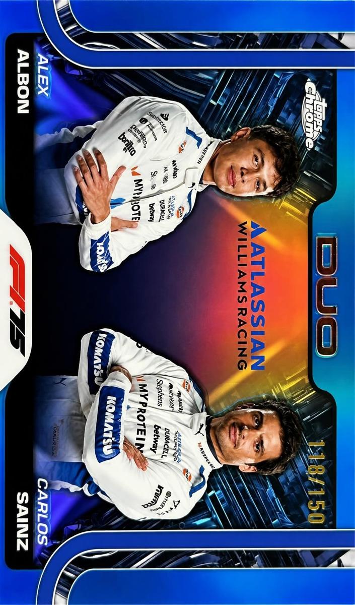 2025 Carlos Sainz [Blue Refractor] #172