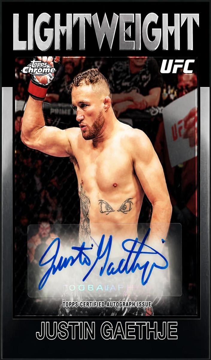 2026 Justin Gaethje #86S-JG