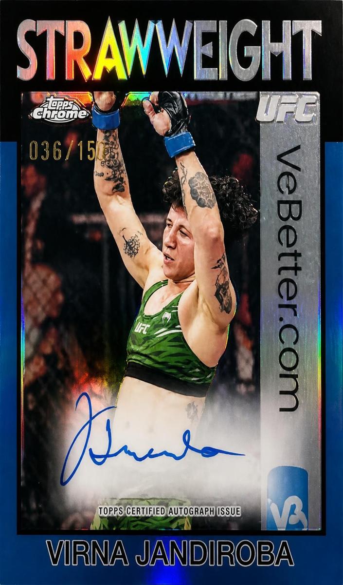 2026 Virna Jandiroba [Blue Refractor] #86S-VJ
