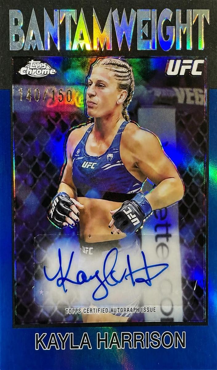 2026 Kayla Harrison [Blue Refractor] #86S-KH