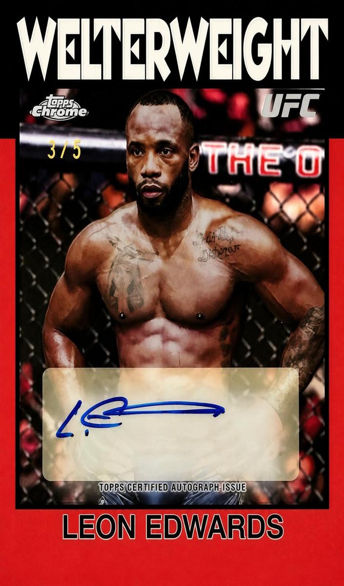 2026 Leon Edwards [Red Refractor] #86S-LE
