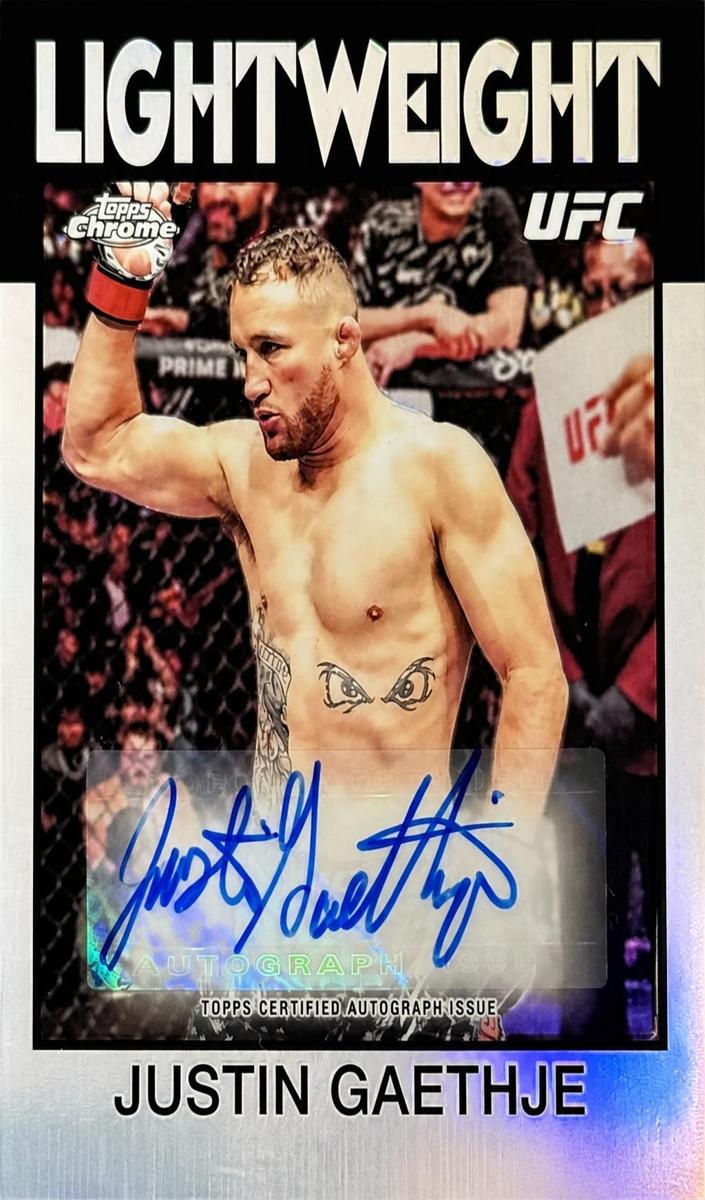 2026 Justin Gaethje [Refractor] #86S-JG