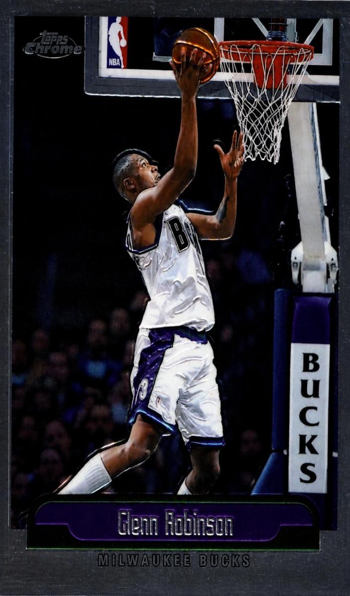 1999 Topps Chrome Glenn Robinson #81 card