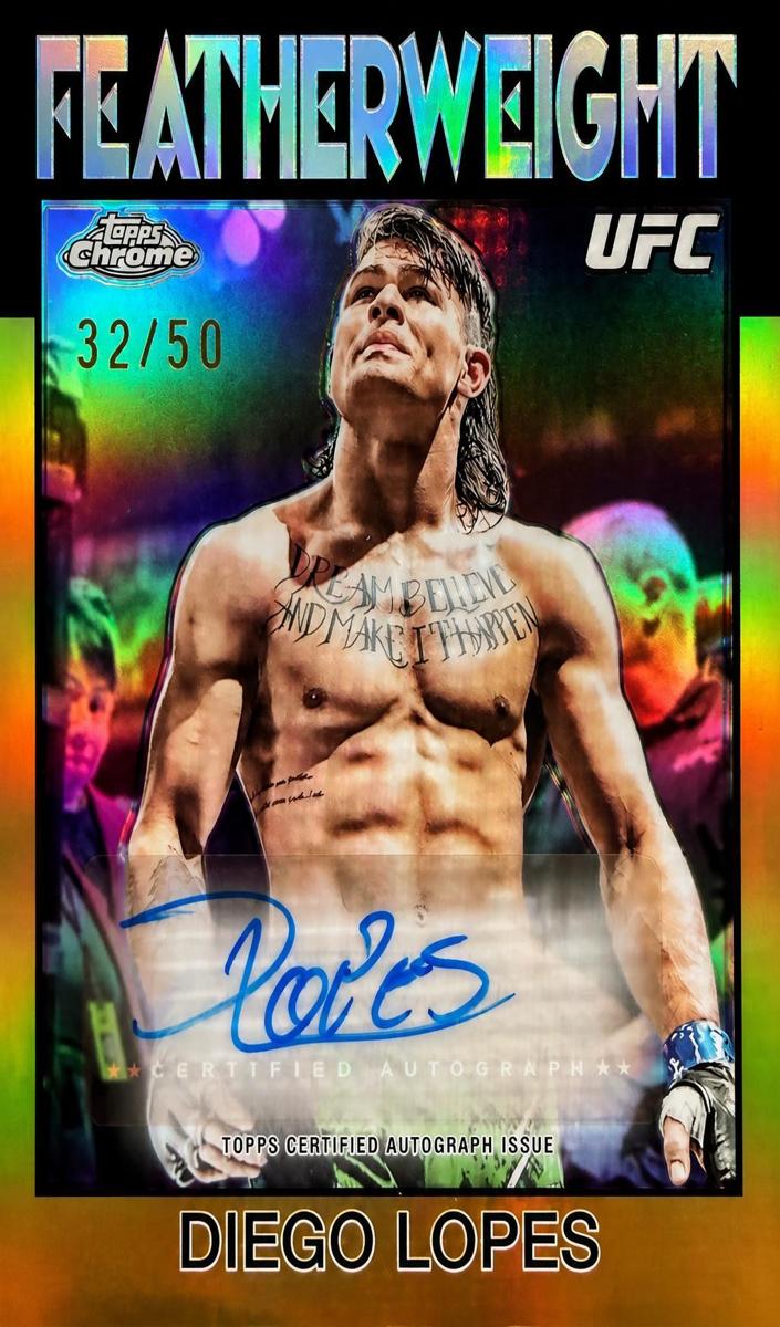 2026 Diego Lopes [Gold Refractor] #86S-DL