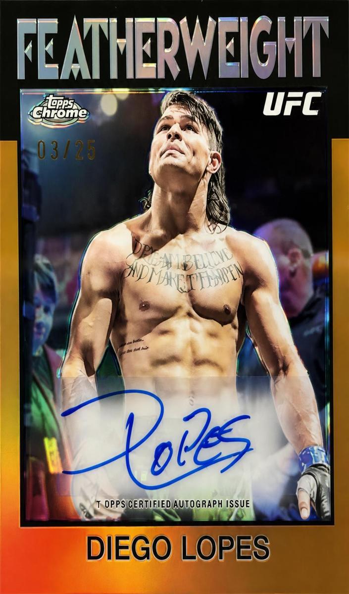 2026 Diego Lopes [Orange Refractor] #86S-DL