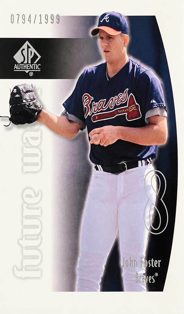 2002 SP Authentic John Foster #98 card