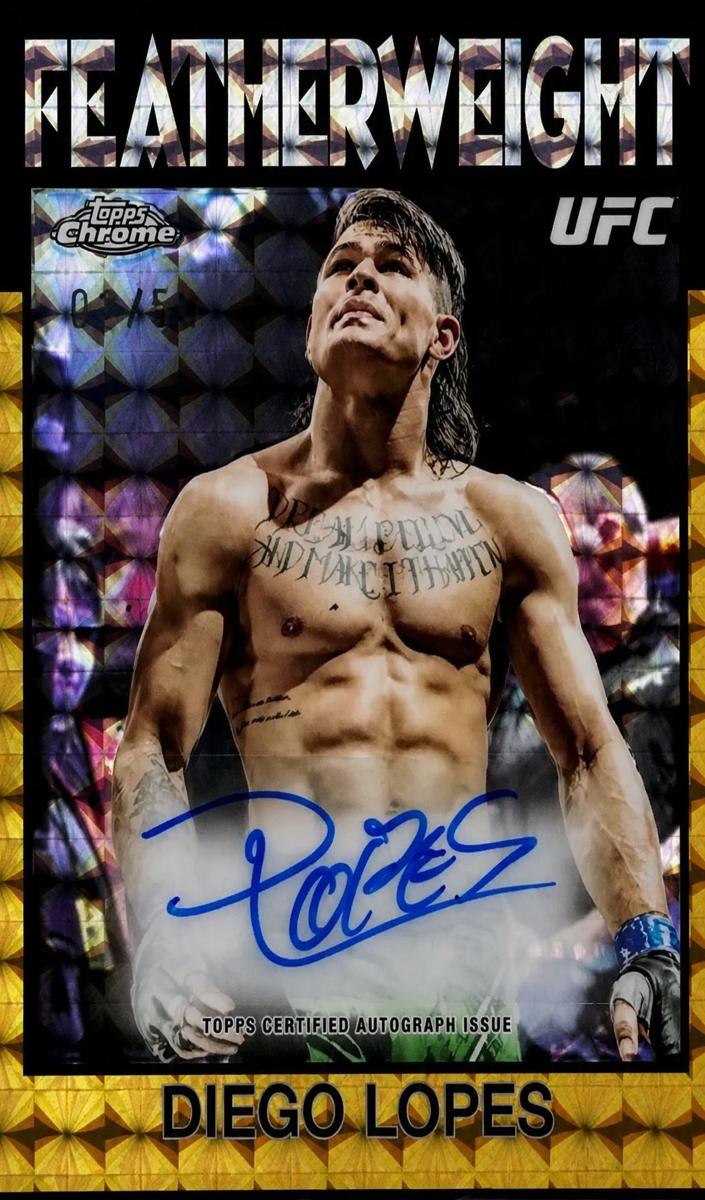 2026 Diego Lopes [Gold Geometric Refractor] #86S-DL
