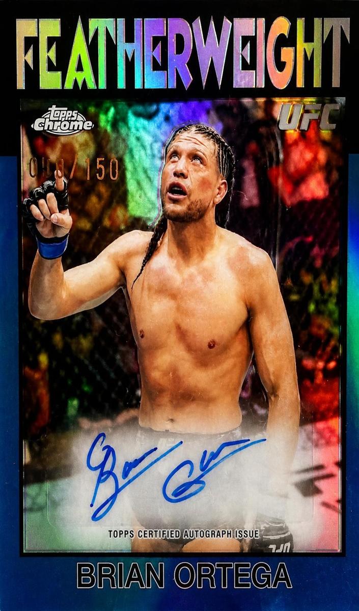 2026 Brian Ortega [Blue Refractor] #86S-BO