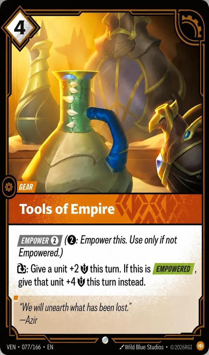 2026 Tools of Empire [Foil] #77