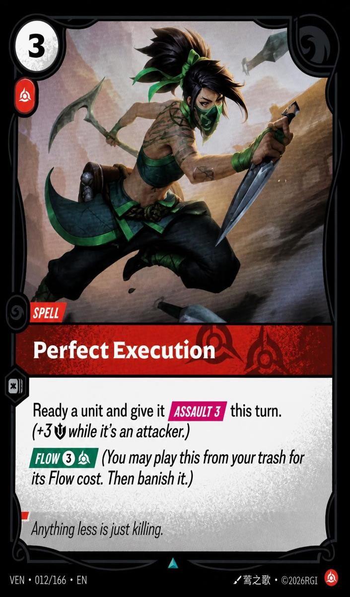 2026 Perfect Execution [Foil] #12