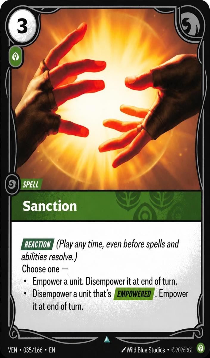 2026 Sanction [Foil] #35