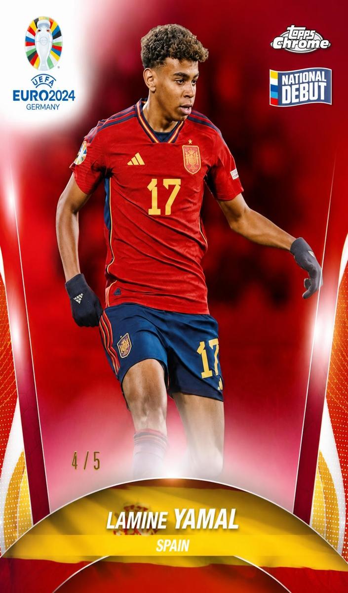 2024 Lamine Yamal [Red Refractor] #17
