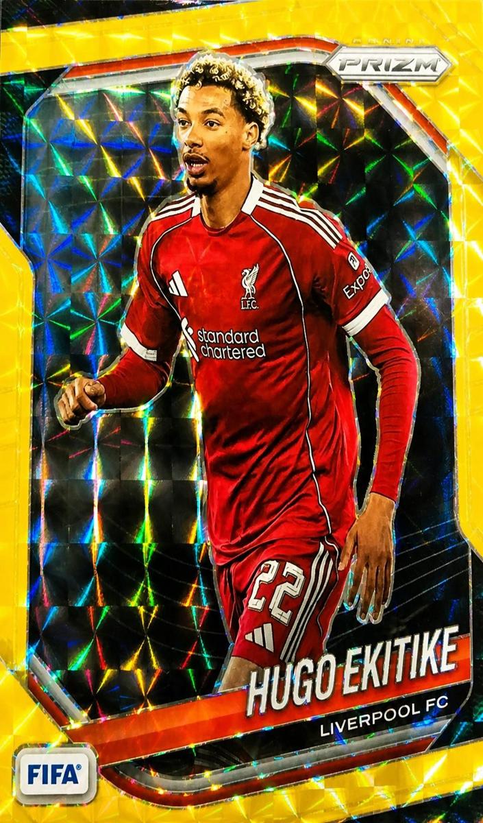 2024 Panini Select FIFA Hugo Ekitike [Gold] #10 card
