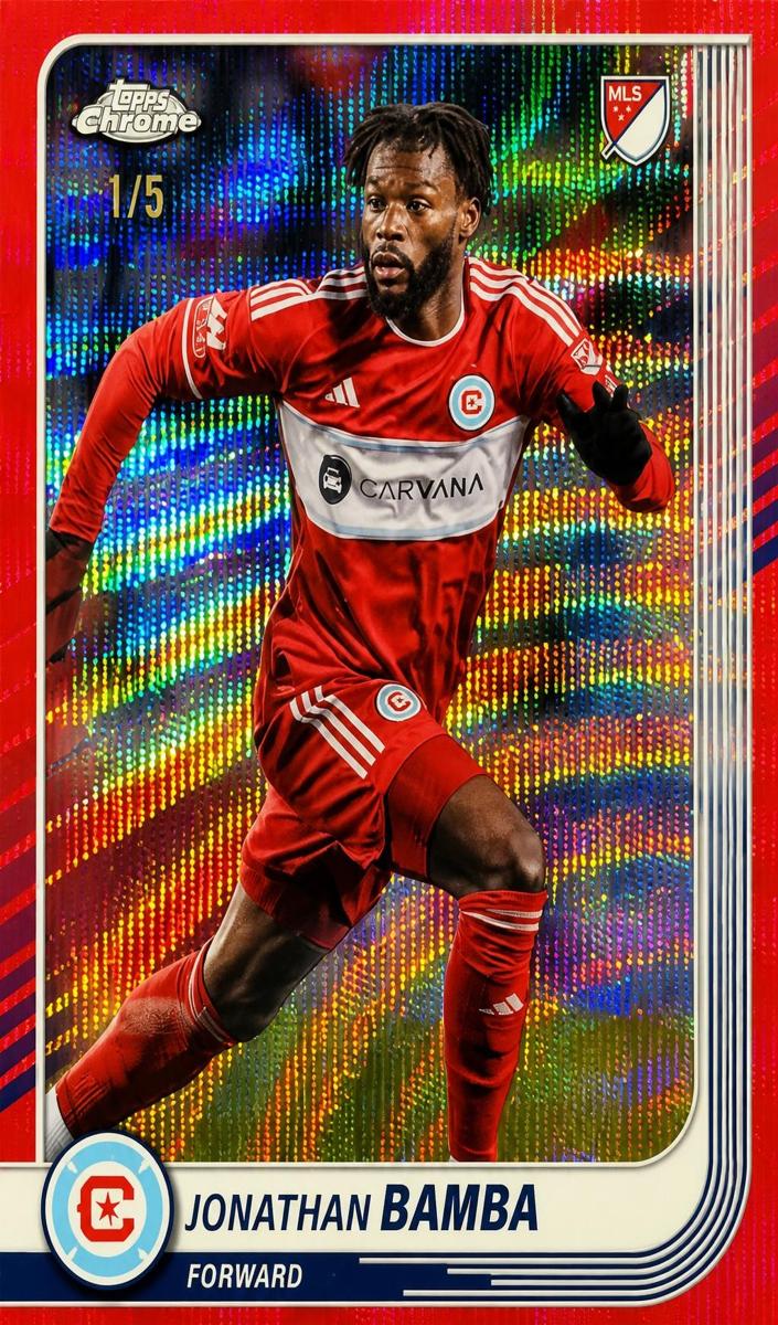 2025 Jonathan Bamba [Red Wave Refractor] #175